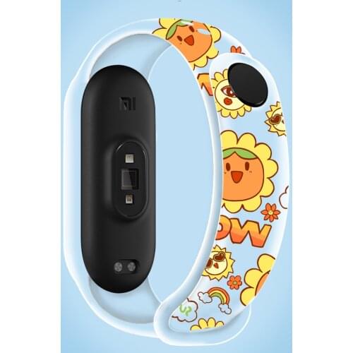 Sport Bracelet For Xiaomi Mi Band 3/4/5 strap Silicone TPU Wristband accessories for xiomi miband 5 strap For Amazfit Band 5