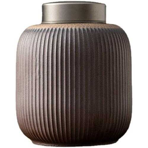 Coarse pottery Keepsake Urn Container for Ashes Pet Memorial Cremation Urns Ceramic Urn Funeral Urns for Ashes Dog cat