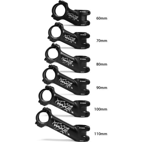 25/35 Degree Bicycle Stem Ultralight Bicycle Stem Mountain Road Bike Stem for 31.8mm Handlebar
