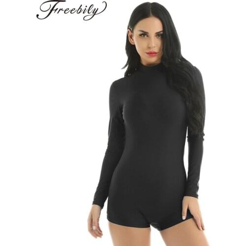 Femme Womens Ballet Lyrical Dance Costumes Stretchy Gymnastics Ballet Dance Shorts Contemporary Gymnastics Leotards Bodysuit