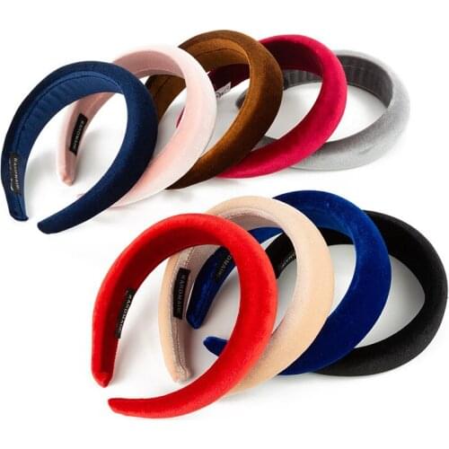 Hair Bands Womens Hair Bands Fashion Hair Bands Multiple Colors Hair Bands Elegant Hair Bands Pure color Hair Bands