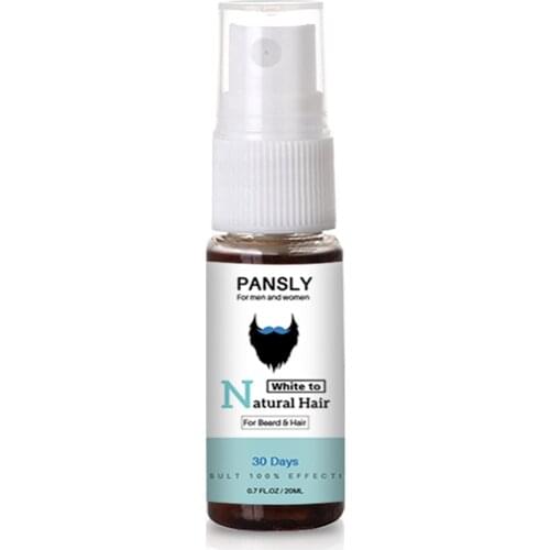 1 Bottle 20ml Natural Spray Beard Oil ,Soften Your Beard and Make it Kissable for Men,No Itching Or Scratching