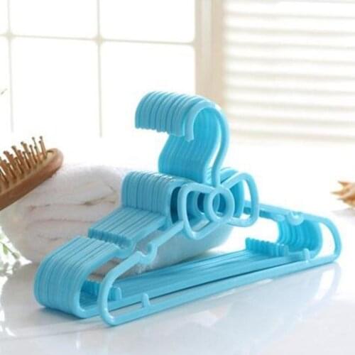 10pcs Set Childrens Bow Hanger Home Baby Clothes Hanger