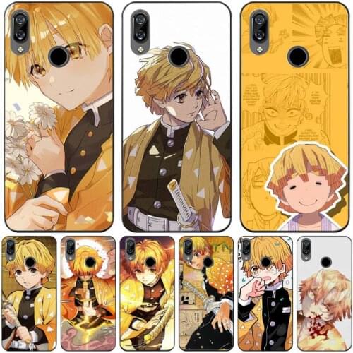 Anime Demon Slayer Agatsuma Zenitsu Phone Case For Redmi 7 8 9 A K20 30 Pro Note 8 9 Pro 9s 10