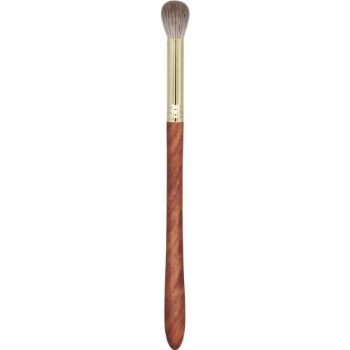 C01 Professional Handmade Makeup Brush Soft Snow Fox Hair Nose Eye Shadow Blending Brush Sandalwood Handle Make Up Brushes