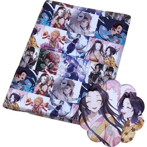 Diy 50 * 140CM/piece cartoon pattern polyster and cotton fabric patchwork printed fabric polyester children home textile sewing