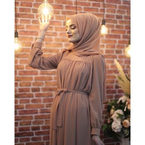 Dubai Abaya Muslim Fashion Hijab Dress European Islam Clothing Abayas Womens Robe Musulman De Moda Femme Vestidos F2703