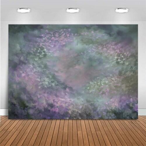 MOCSICKA Abstract Backdrop for Photography Pink Purple Floral Retro Portrait Background Birthday Decoration Studio Supplies Prop