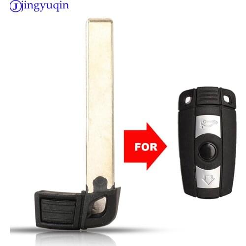 Jingyuqin Car Remote Smart Car Key Blade For BMW 1 3 5 6 Series E90 E91 E92 E60 Keyless Fob