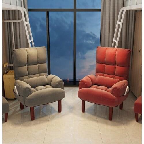 Computer chair home lazy sofa chair reclining office back desk chair dormitory gaming chair