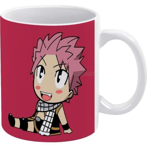 Little Dragon ( K ) White Mug To Friends and Family Creative Gift 11 Oz Mug Coffee Ceramic Mug Natsu Anime Fairytail Dragon Seri
