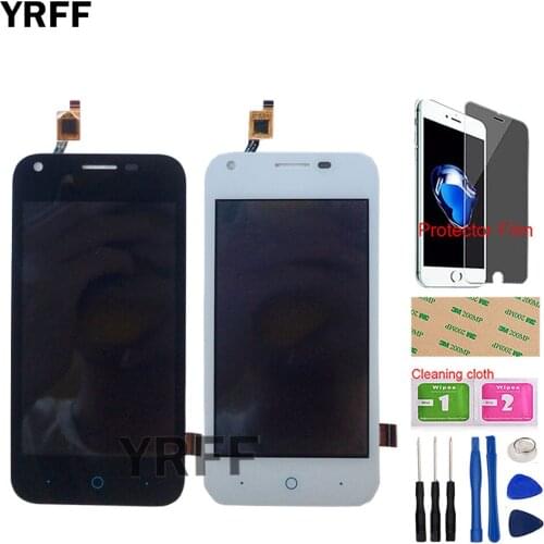 Mobile LCD Display For ZTE Blade L110 LCD Display Touch Screen Digitizer Assembly Sensor Repair LCD Screen Tools Protector Film