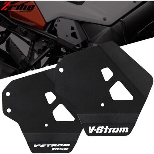 Motorcycle Side Panel Frame Guard Protector Cover Right Side Brake Lines Protect For SUZUKI V-STROM 1050XT 1050 2019-2021 2020