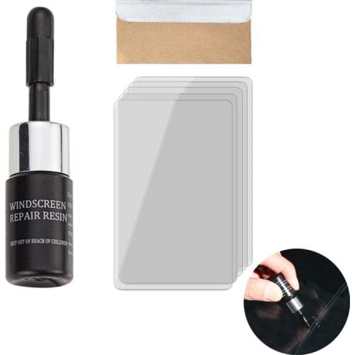 Cracked Glass Repair Kit Windshield Nano Repair Liquid DIY Car Window Phone Screen Repair Utensil Scratch Crack Restore