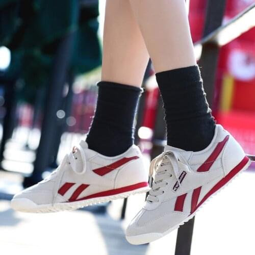 Casual sports womens shoes Forrest Gump shoes lovers flat shoes Designer Comfortable Free Shipping With Rubber Sole Female