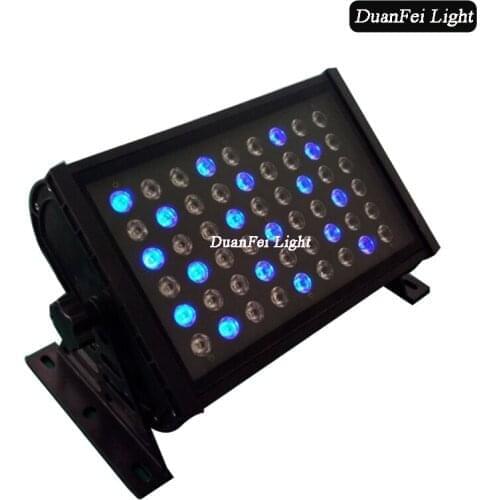 30pcs projecteur led dmx wall washer 54x3w RGBW led wall washer outdoor led flood light waterproof wash wall light