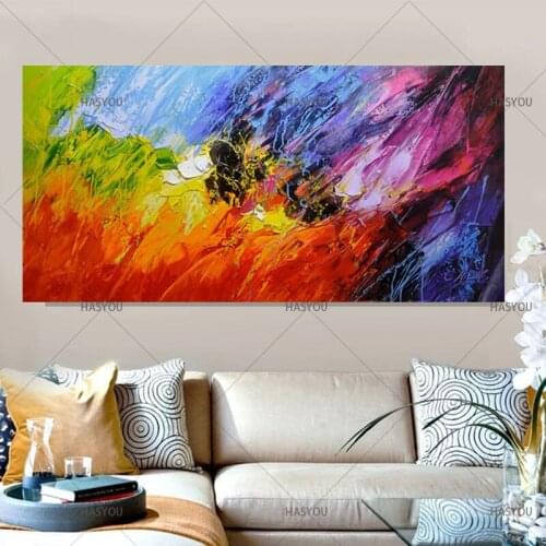 100% Hand Painted Oil Painting Modern Abstract Oil Painting On Canvas Wall Art abstract Picture For Living Room Hotel Decor Gift
