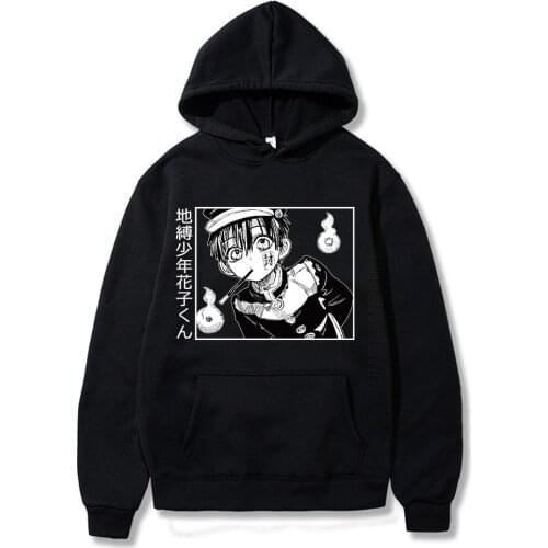 Mens Hoodie Toilet Bound Hanako Kun Long Sleeves Daily Casual Women/Men Streetwear Harajuku Hoodies