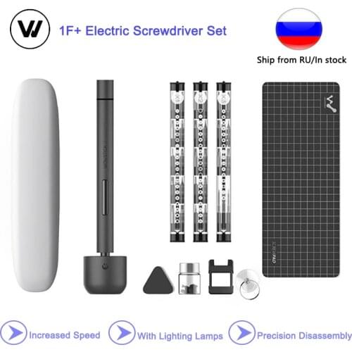 Wowstick Mini Electric Screw Driver 1F+ Rechargeable Wireless Control 64 In 1 Portable Home Computer Disassembly Repair Tool Kit