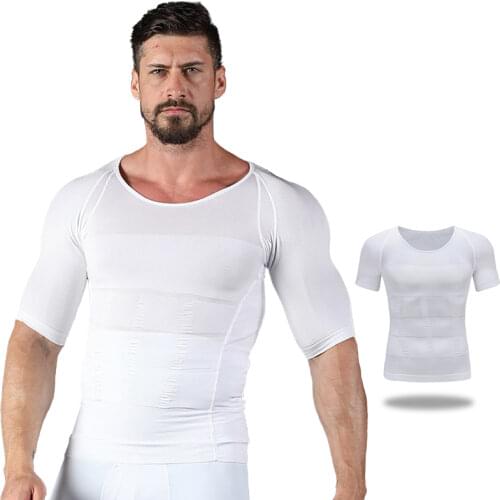 Slimming vest Mens Slimming Underwear Body Shaper Waist Cincher Corset Men Shaper Vest Body Slimming Tummy Belly Body Shapewear