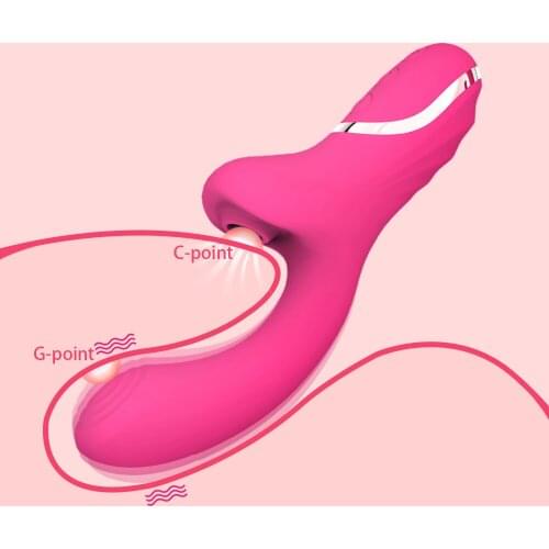 10 Frequency Dildo Vibrator G-spot Vagina Stimulator Female Masturbation Tool Clitoral Sucker Sex Machine Adult Toys for Couple
