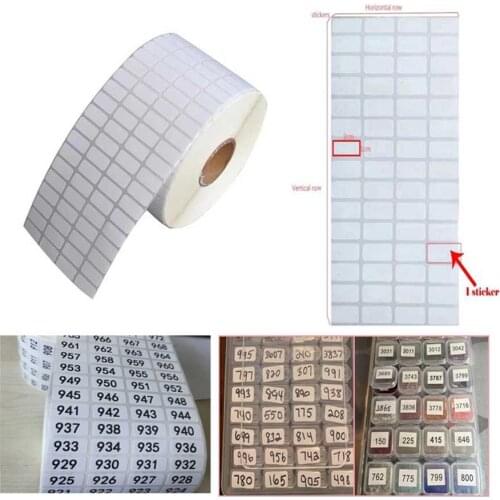 500pcs/Roll stickers Diamond Accessories Embroidery Tools Classification Storage Distinguish Label Diamond Painting Stickers