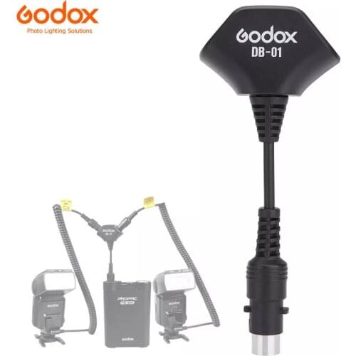 Godox DB-01 One-to-two Cable Y Adapter for Godox PROPAC Power Pack PB960 PB820 AD360 AD180