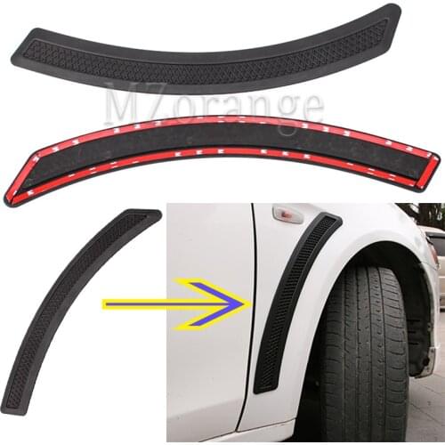 Side Fender Vent Cover for Mitsubishi Lancer EX EVO V3 V5 V6 2009-2014 2015 Front Fender stickers 2 pcs Matte Black Carbon Fiber