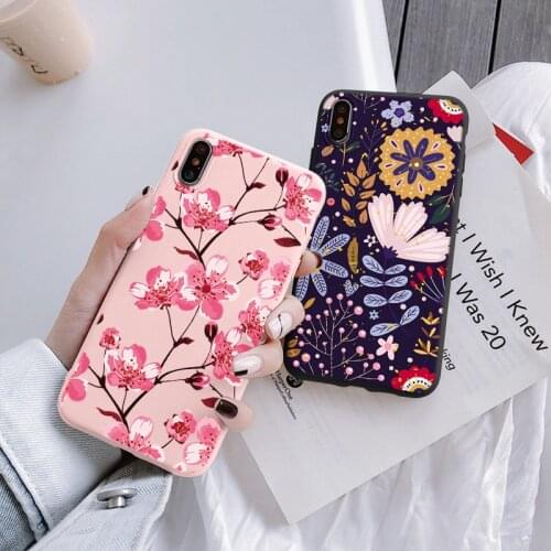 Flowers Cats Leaves Case For Samsung Galaxy A52 A51 A72 A71 S21 S20 FE S10 S9 Plus S10E Note 20 Ultra 10 Lite 9 A70 A50 Funds
