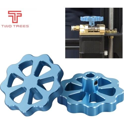 3D Printer Part Special Feeding Hand Screw Wheel For Extruder Motor Output Shaft Hand Screw Nut Kit Machine Accessories Ender 3