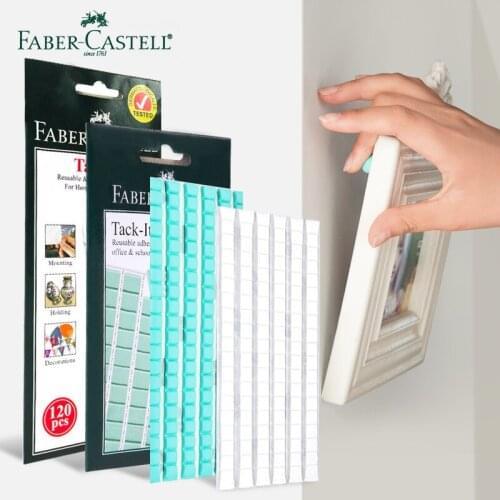 2020 New Faber Castell Double-sided Adhesive Deformable Nail-free Non-marking Strong Clay Glue for Decorative fixed