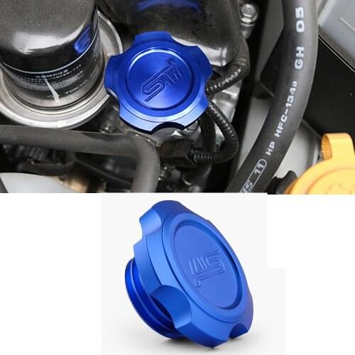 Aluminum alloy Car Racing Oil Fuel Filler Cap for Subaru Forester Xv Outback Legacy Impreza WRX BRZ STI GC GD GF GM GG GE GH