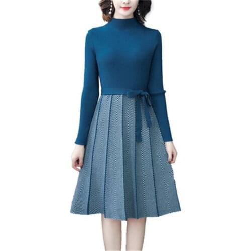 Модные трикотажные платья Lovepeapomelo China At AliExpress