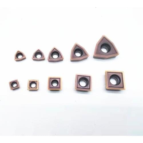 New 10pcs U Drilling Blade WCMX040204 SPMG050204 WCMT050308 SPMG060204 WCMT06T308 SPMG07T308 Indexable Inserts for Drill Metal