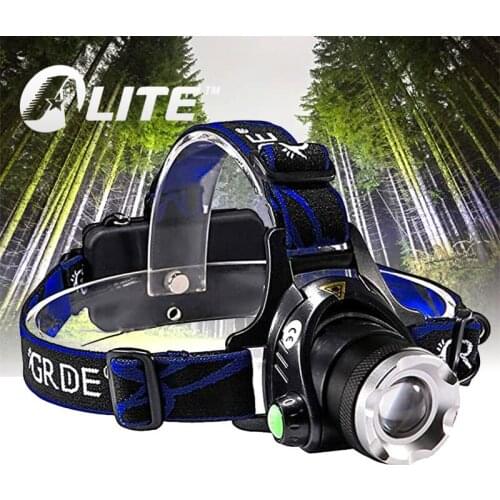 TMWT XML-T6 LED Headlamp USB Rechargeable Zoomable Night Fishing Headlights Camping Hunting Waterproof Lantern