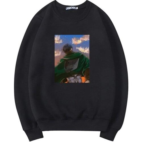 Hot Sale Anime Hoodie Attack on Titan Hoodied Long Sleeve Streetwear Harajuku Sweatshirt Men Women Unisex Sport Hoody Tops