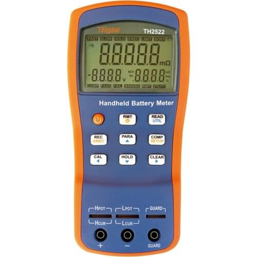 Tonghui TH2522 1mV-50V Battery Test Machine Handheld AC Low Resistance Tester
