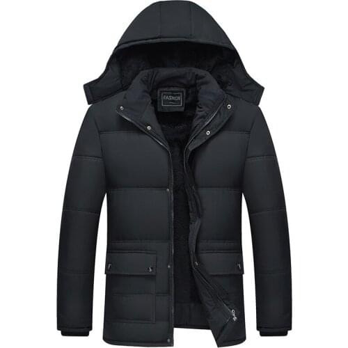 Winter New Thicken Hooded Waterproof Windproof Overcoat Warm and Loose Down Casual Padded Jacket