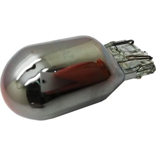 2pcs free shipping 7443 7440 992 WY21W T20 Glass Silver Chrome Light Bulbs