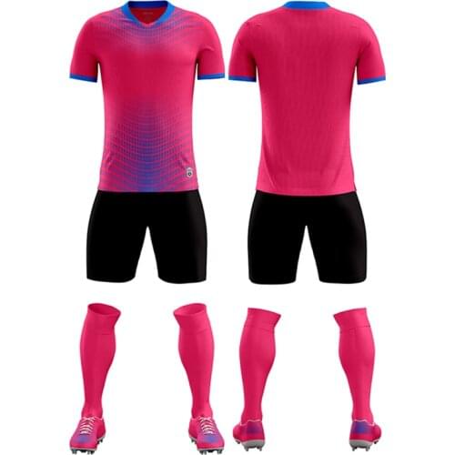 2021 Football Jersey Sets Kids Mens Soccer Uniforms Boys Adult Sport Training Suit Blank Women Running Tracksuit Clothes Custom