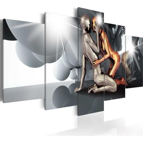 5 Panel Wall Pictures for Living Room Picture Print Painting On Canvas Wall Art Home Decor Living Room Canvas Print/PJMT-B (340)