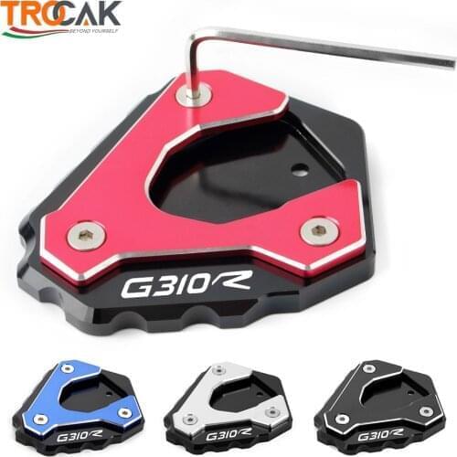 G 310 R Accessories Motorcycle Kickstand Extension Plate Foot Side Stand Enlarge pad For BMW G310 R G310R 2017 2018 2019 G 310R