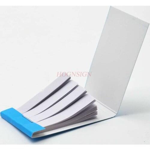 Science small production materials Blue litmus test paper acid test paper 80 sheets of chemical experiment supplies experimental