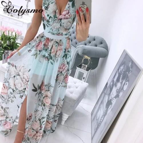 Colysmo Summer Chiffon Dresses