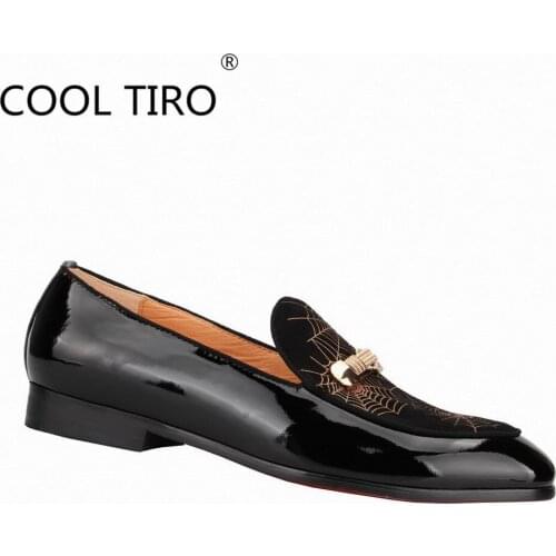 COOL TIRO Men's Patent Leather Shoes