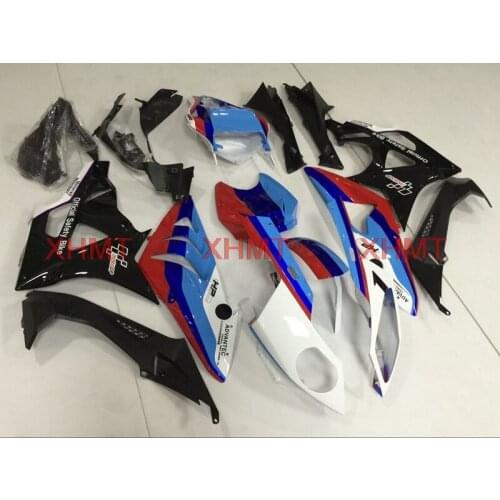 For S 1000 RR 2010 - 2014 Full Body Kits for BMW S1000 RR 2011 Bodywork for BMW S1000 RR 2012 Black White Blue Plastic Fairings