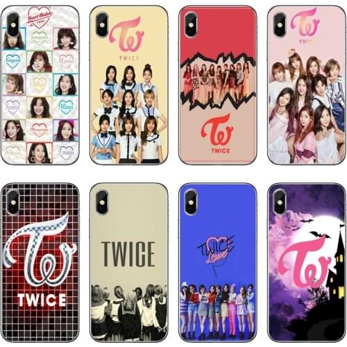 TWICE Kpop Girl Accessories Phone Case For Xiaomi Redmi 9T 9C 9A 7 7A K20 6 6A S2 Redmi Note 9S 9T 9 8 8T 7 6 5A Pro