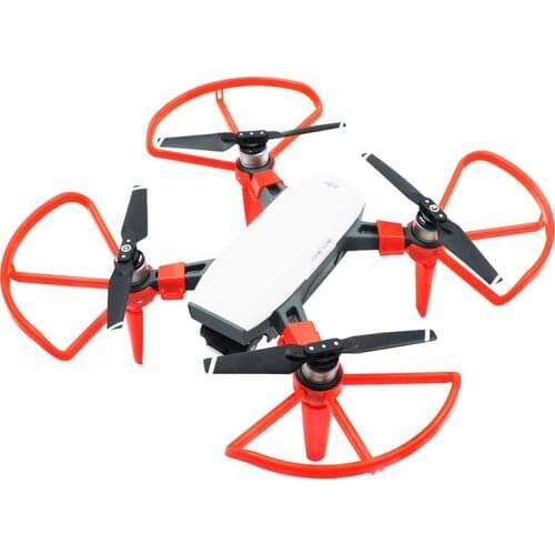 Drones Propeller Guards + Landing Gears Protection Kit for DJI SPARK Drone Extended Riser Quick Release Drones Prop Protector