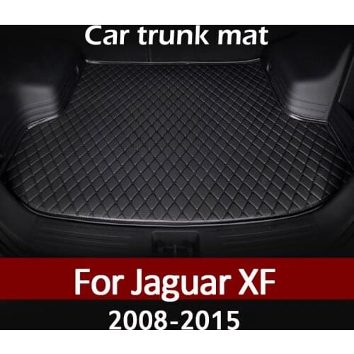 MIDOON Car trunk mat for Jaguar XF Sedan 2008 2009 2010 2011 2012 2013 2014 2015 cargo liner carpet interior accessories cover