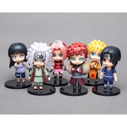 Second-generation A Section 6 Naruto Figures Naruto Hyuga Hinata Jiraiya Haruno Sakura I Gaara Doll Ornament